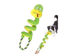 Squeaky Dog Toys - Puppy Teething Toys - Chew Resistant Plush Pet Squeaky Rope for Teething Hygiene Training Exercise