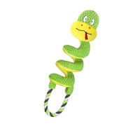 Squeaky Dog Toys | Puppy Toys for Teething | Chew Resistant Plush Pet Squeaky Rope for Teething Hygiene Training Exercise