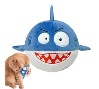 Squeaky Dog Toys,Squeaky Dog Ball | Plush Cartoon Animal Teething Toys,Laughing Ball,Interactive Training Supplies,Self Playable Dog Toy