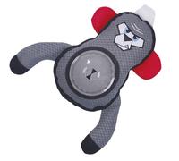 Squeaky Dog Toys - Squeaky Food Dispenser Slow Feeder | Indestructible Monkey Design Stimulating Enrichment Teeth Cleaning For Puppy