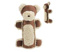 Squeaky Dog Toys | Squeaky Plush Dog Toy | Soft Plush Deer and Bear for Indoor Play & Chewing, Dog Accessories for Heavy Chew Dogs