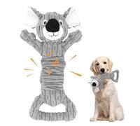 Squeaky Dog Toys,Stuffed Calming Toys for Aggressive Chewers | Koala Shape Puppy Chewing Tools, Cartoon Tug of War Playing Supplies for Pets
