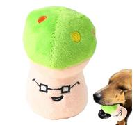 Squeaky Dog Toys - Stuffed Fruit Chew Plush, Cute Vegetable Pet Toy | Durable Soft-Bite Interactive Toy with Funny Shapes for Teething, Indoor Fun Activities for Puppies, Small Dogs, and Gentle