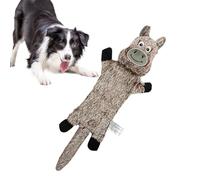 Squeaky Dog Toys - Tough Teeth Cleaning Chews, Puppy Teething Tool for Training, Boredom Relief Play, Canine Toy Bundle with Extra Strong, Heavy Duty Squeaker for Entertainment and Stimulation