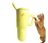 Squeaky Dog Toys | Water Cup Plush Chew Toy,Aggressive Chewer Trainer | for Small Medium Large Breed Aggressive Chewer Mental Stimulation Boredom Relief