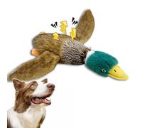 Squeaky Duck Dog Toy - Plush Mallard Mates Chew Toy Soft Build, Interactive Pet Toys For Reducing Boredom, Supports Active Biting And Play | For Dogs Indoor Play Chew Toys Calming Biting Use