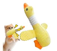 Squeaky Duck Dog Toys - Soft Plush Duck Stuffed Animals, Interactive Teething Chew For Puppy, Durable Boredom Relief Squeaker Set, Tough Pet Calming Training, For Small Medium Breed Dogs