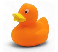 Squeaky Duck Renate Rainbow Orange Kiss, an original bath duck from Superlotti®, the quality brand for children