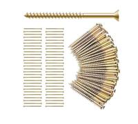 Squeaky Floor Repair Kit, 125 Pack Floor Fix Screws, Wood Floor Gap Fixer Replacement, Eliminate Squeaks Under Floors, Fit for Hardwood Floors, Carpeted Floors