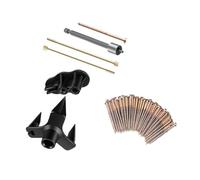 Squeaky Floor Repair Kit with 50 Screws and 5 Tools Fix Screws Kit for Most Wood Floors Wood Under Carpet Squeak No More Woodworking Project Supplies
