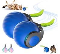 Squeaky Interactive Dog Ball Toys,2025 Newpeedy 2.0,Peedy,King Of Cat,Automatic,Relieveanxiety(Blue2Pcs)