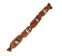 Squeaky Pet Toy Realistic Sausage Shape Squeaky Interactive Soft Player