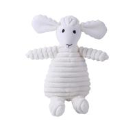Squeaky Plush Dog Toy - Squeaky Toys Teething Toys,Plush Sheep Teething & Entertaining, Interactive Dog Toys for Small, Medium & Large Breeds