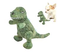 Squeaky Plush Dog Toy, Standing Dinosaur Dog Chew Toys with Squeaker, Pet Supplies for Small, Medium and Large Dogs Teeth Cleaning