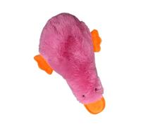 Squeaky Plush Duck - Pets Fabric Teed Duck | Dog Interactive Duck Toy | Stuffed Chew Toy for Retrieving and Playing | Calming Dog Toy for Boredom Outdoors | Long