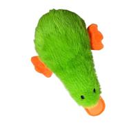 Squeaky Plush Duck - Pets Fabric Teed Duck | Dog Interactive Duck Toy | Stuffed Chew Toy for Retrieving and Playing | Calming Dog Toy for Boredom Outdoors | Long