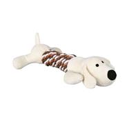 Squeaky Plush Rope Dog Toy - Trixie Pet Cat Puppy Kitten Play Sound Figure - trixie dog toy rope pet cat puppy kitten plush play sound figure