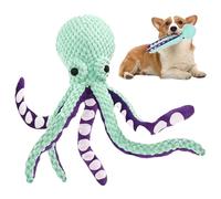 Squeaky Plush Toy - Octopus Dog Toys | Floating Pool Toy, Boredom Breaker No Stuffing Washable Durable, Interactive Fetch,small Medium Indestructible, Teething Relief