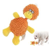 Squeaky Puppy Chew, Plush Teething Set, Bite Resistant Material with Soft Texture, Sturdy Dog Play Toy for Focused Chewing, Interactive Pet Toy with Cute Style, Fun Relief for Yard Park