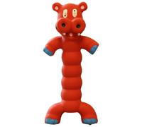 Squeaky Rubber Dog Chew Stick - Strong Toughened Shape, Durablee Cleaner, Vibrant Grip Mold, Interactive Enrichment Piece | Resilient Self-Play Tool, Solid Biting Accessory, Home Training