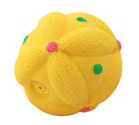 Squeaky Toy Balls for Dogs - Latex Molar Chew Ball for Dog,Portable Design Teeth Cleaning Toy for Home, Pet Shops, and Breeding Sites