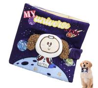Squeaky Toy for Dogs - Indestructible Chew Book for Puppies, Cute, Soft, Interactive Puzzle, Fun, Bite Toy, Funny Indoor Training, Durable Dog Squeaky Toy