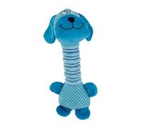 Squeaky Toy for Dogs - Plush Tiger and Pig with Long Neck | Durable Teething Chew for Aggressive Chewers | Interactive Pet Accessories for Small, Medium and Large Breeds