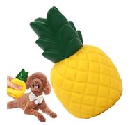 Squeaky Toy for Small Dogs, Intelligence Toy with Pineapple Design for Activation, Chew Toy with Squeaker, for Indoor and Outdoor Use, Garden, Fetch Training, Time for A
