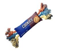 Squeaky Toys for Dogs | Plush Interactive Biting Game,with Cotton Rope Dog Bite Toy | for Aggressive Chewers Puppy Kitten Home Indoor Travel Cage