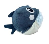 Squeaky Toys for Dogs, Squeaky Man Dog Toy | Dog Squeaker Toy Interactive Chew Toy Shark Dog Chewing Cute Soft Puppy Self-Tasting Dog Quiet