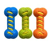 Squeaky Toys - Interactive Pet Chew Game | Puppy Teething Plaything 20x9.5x4.5cm, Squeaky Bone, Bone Teething Toys, Calming Puppy Chew Toy, Object Item For Home Plays