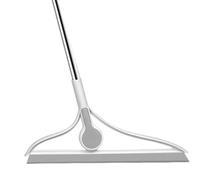 Squeegee Broom, Floor Squeegee, Versatile Non-Stick Lightweight Silicone Cleaning Tool, Multifunctional for Bathrooms, Kitchens, Walls, Glass, 3.7x8.98 Inches, 280g 1 Piece