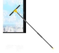 Squeegee for Floor - Telescopic Shower Floor Squeegee | Detachable Window Cleaning Tool for Glass Door Shower Pool Car Balcony Bathroom Kitchen Housekeepers RV Travelers Homeowners