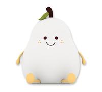 Squeezable RGB Nightlight Pepe Pear Lumi Buddy Wireless Kids Lamp Bed Light