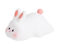Squeezable Warm Nightlight Mojo Rabbit Lumi Buddy Wireless Kids Lamp Bed Light