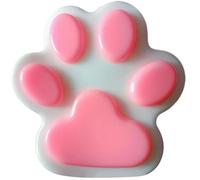 Squeeze Ball Cute Cat Paws Soft Squeeze Toy 5.5" Large Resilient Cat Stress Ball Sensory Balls with Smooth Surface Stress Relief Toy for Kids Adults Gift Style 2 Stress Ball Stress Relief Toy Cat Stre