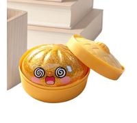 Squeeze Bun Toy Set, Soft Cute Colorful Squishy, Small Fun Dough Toy with Sturdy Slow Foam, Cooking with Compact Design, Desk Playroom Stress Relief Buddy, Sensory Toys for Kids Adults Party