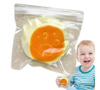 Squeeze Cake Toy - 4 Inch Stress Relief Toy | Silicone Sensory Toys - Soft Squeezable Silicone Cake Fidget Designed for Stress Relief, Reduction and Fun Play for Kids and Small Children