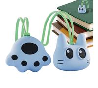 Squeeze Cat Paw,Slow Rebound Fidget Toy Cat Head & Paw | Adorable Stress Relieving Fidget - for Home Office Work Commuting Travel Party Favors Goodie Bag Stuffers Classroom Prizes