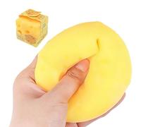 Squeeze Cheese Toy, Realistic Sensory Relax Tool, Comfortable To The Touch, Relaxing Both Body And Mind, Fidget Sensory Toys For For Kids Adults School Students Office Workers Home