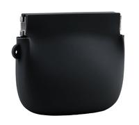 Squeeze Coin Purse Pouch Change Holder for Men & Women - Silicone Small Coin Pouch for Coins, Keys, Lipstick, and Earphones, Black, Mini Clutch