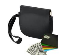 Squeeze Coin Purse, Small Pocket Box Wired Earbud Case Pouch - 10x8cm/3.94x3.15 inches Coin Holder Pouch, Silicone Storage Bag for Women and Men