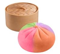 Squeeze Dough Ball,Colorful Realistic Soft Dumpling Party Favors | Fidgets Sensory Toys | for Kids Adults Youth Teens Friends Offices Work Classroom Study Waiting Rooms