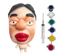 Squeeze Fidget Toy, Interactive Ultra-Soft Design, 16x9cm, Sensory Pinch Toy, Stress Relief Party Favor, 3D Printed Prank Cube, For Classroom, Office, Travel