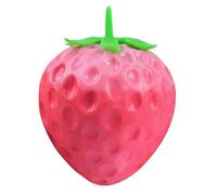 Squeeze Fruit Ball Strawberry Strawberry Squishy Fidget Toy - Soft Squeeze Stress Relief Toy for Kids & Adults, Realistic Fruit Sensory Toy for Anxiety Relief, Party Favors & Birthday Gifts A01