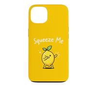 Squeeze Me Funny Lemon Dabbing Cute Summer Citrus Fruit Pun Case for iPhone 13