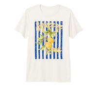 Squeeze Me Lemon Quote Cute Citrus Fruit Summer Pun Premium T-Shirt