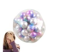 Squeeze Pearl Balls - Fidget Squeeze Round Beads, Anti-Stress Pearl Ball | Fidgeting Slow Rebound Toy for Children at School with Our StressRelief or Any Occasion
