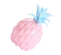 Squeeze Pineapple Toy - Soft Stress Relief Fidget for Kids Adults Use | Non Sticky PU Foam Sensory Hand Press Toy, Anti Stress Relaxation Gadget for Home Office Travel