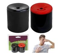Squeeze Pooter Fart Machine 2 PCS Funny Prank Farting Noise Sounds Maker for Joke Party Gift Toys for Adults Fart Whistle the Pooter Prank Kit Easy to Carry&Squeeze (Black+Red)